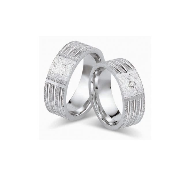 Juwelier Haan Fides Kollektion Silber Trauringe - FG001