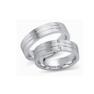 Juwelier Haan Fides Kollektion Silber Trauringe - FG003