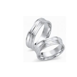 Juwelier Haan Fides Kollektion Silber Trauringe - FG011