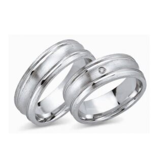 Juwelier Haan Fides Kollektion Silber Trauringe - FG013