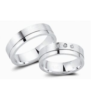 Juwelier Haan Cera Kollektion Silber Trauringe - CRG42