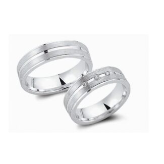 Juwelier Haan Cera Kollektion Silber Trauringe - CRG47