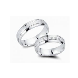 Juwelier Haan Cera Kollektion Silber Trauringe - CRG79