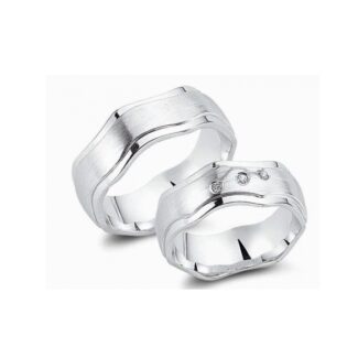 Juwelier Haan Cera Kollektion Silber Trauringe - CRG83