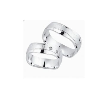 Juwelier Haan Cera Kollektion Silber Trauringe - CRG85