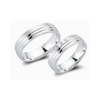 Juwelier Haan Cera Kollektion Silber Trauringe - CRG98