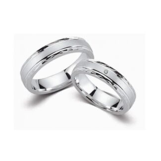 Juwelier Haan Cilor Kollektion Silber Trauringe G033
