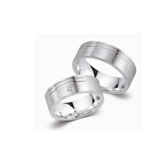 Juwelier Haan Cilor Kollektion Silber Trauringe G053