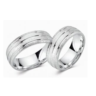 Juwelier Haan Cilor Kollektion Silber Trauringe G060