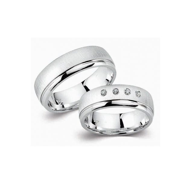 Juwelier Haan Cilor Kollektion Silber Trauringe G061