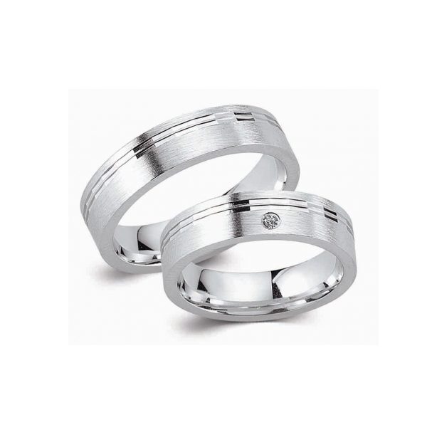 Juwelier Haan Cilor Kollektion Silber Trauringe G081