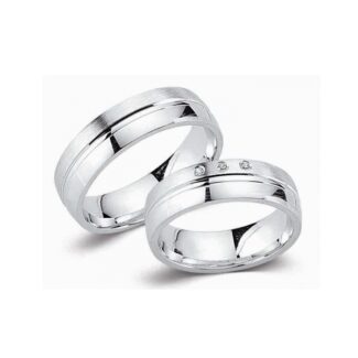 Juwelier Haan Cilor Kollektion Silber Trauringe G086