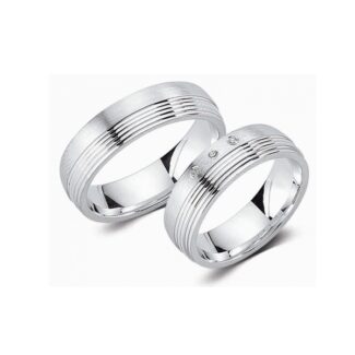 Juwelier Haan Cilor Kollektion Silber Trauringe G090