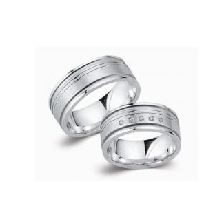 Juwelier Haan Cilor Kollektion Silber Trauringe G130