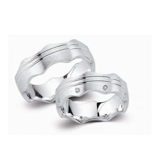 Juwelier Haan Cilor Kollektion Silber Trauringe G133
