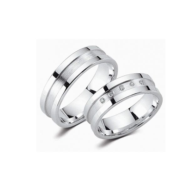 Juwelier Haan Cilor Kollektion Silber Trauringe G148