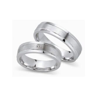 Juwelier Haan Fides Kollektion Silber Trauringe - FG019