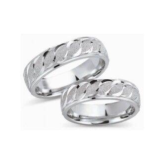 Juwelier Haan Fides Kollektion Silber Trauringe - FG030