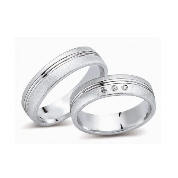 Juwelier Haan Fides Kollektion Silber Trauringe - FG053