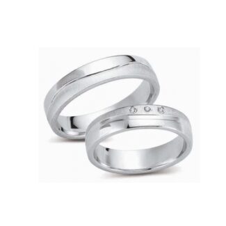 Juwelier Haan Fides Kollektion Silber Trauringe - FG055