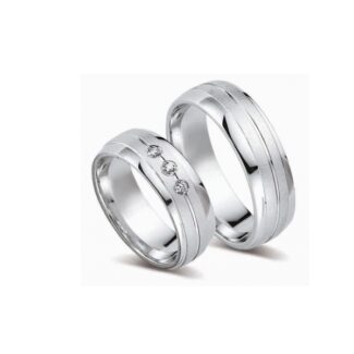 Juwelier Haan Fides Kollektion Silber Trauringe - FG056