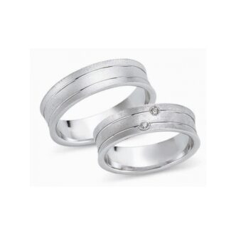 Juwelier Haan Fides Kollektion Silber Trauringe - FG061