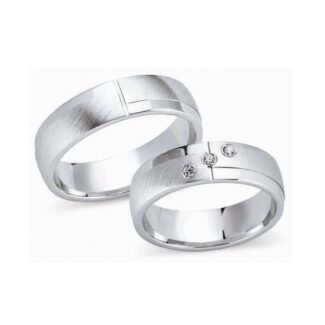 Juwelier Haan Fides Kollektion Silber Trauringe - FG062
