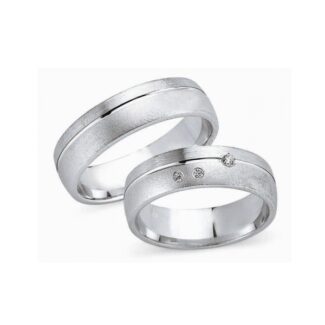 Juwelier Haan Fides Kollektion Silber Trauringe - FG063