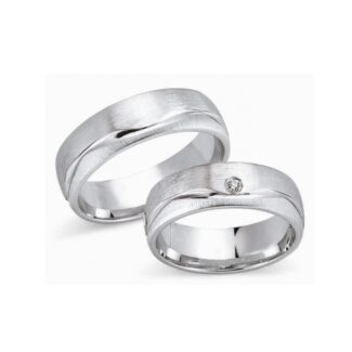 Juwelier Haan Fides Kollektion Silber Trauringe - FG065