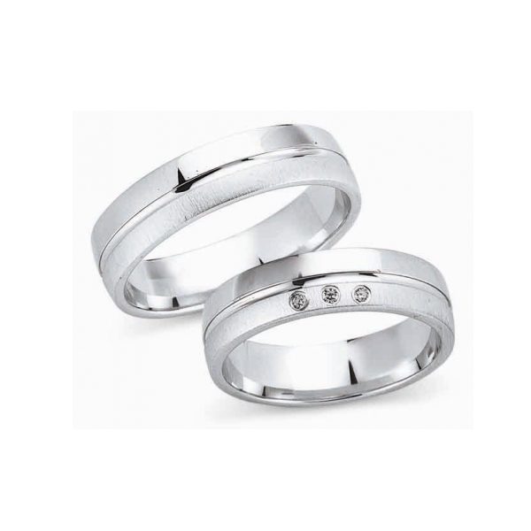 Juwelier Haan Fides Kollektion Silber Trauringe - FG066