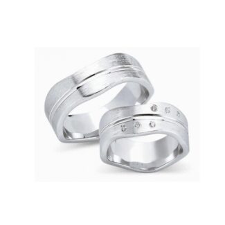 Juwelier Haan Fides Kollektion Silber Trauringe - FG069
