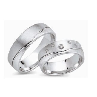 Juwelier Haan Fides Kollektion Silber Trauringe - FG074