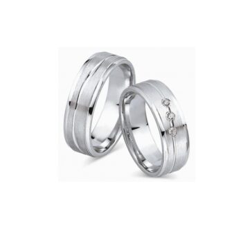 Juwelier Haan Fides Kollektion Silber Trauringe - FG076