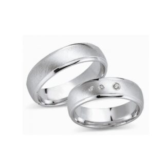 Juwelier Haan Fides Kollektion Silber Trauringe - FG081