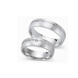 Juwelier Haan Fides Kollektion Silber Trauringe - FG082