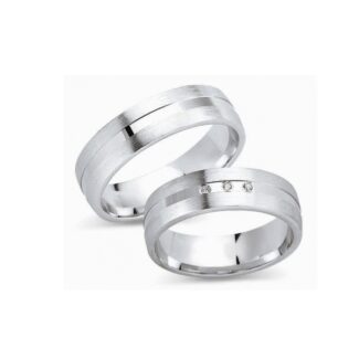Juwelier Haan Fides Kollektion Silber Trauringe - FG083