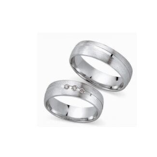 Juwelier Haan Fides Kollektion Silber Trauringe - FG089