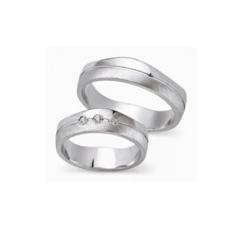 Juwelier Haan Fides Kollektion Silber Trauringe - FG092