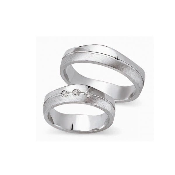Juwelier Haan Fides Kollektion Silber Trauringe - FG092