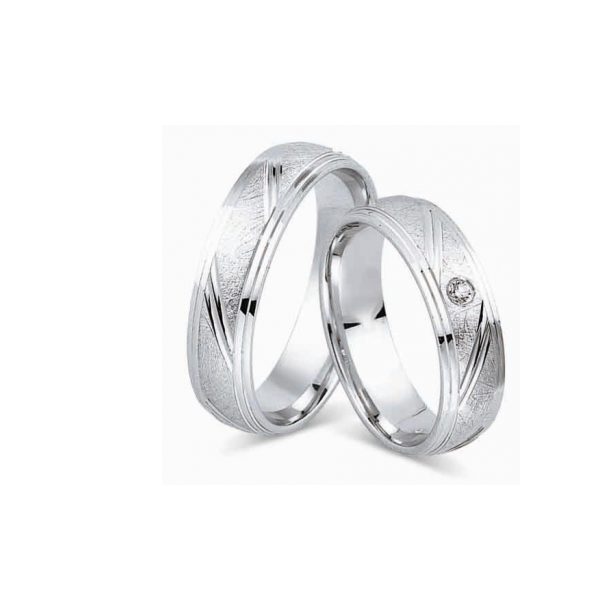 Juwelier Haan Fides Kollektion Silber Trauringe - FG095