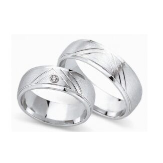 Juwelier Haan Fides Kollektion Silber Trauringe - FG097