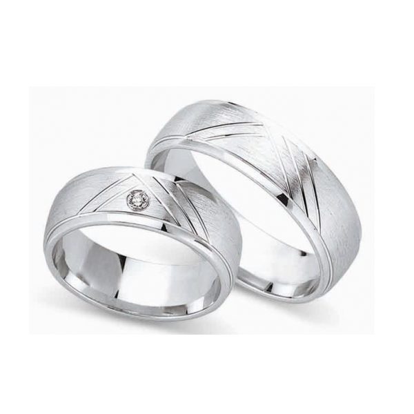 Juwelier Haan Fides Kollektion Silber Trauringe - FG097