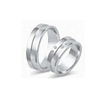 Juwelier Haan Fides Kollektion Silber Trauringe - FG098