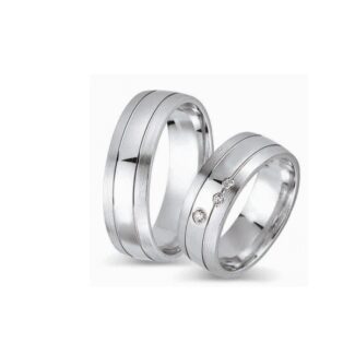 Juwelier Haan Fides Kollektion Silber Trauringe - FG101