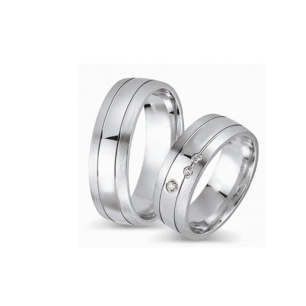 Juwelier Haan Fides Kollektion Silber Trauringe - FG101