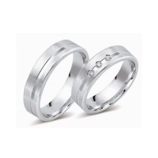 Juwelier Haan Fides Kollektion Silber Trauringe - FG103
