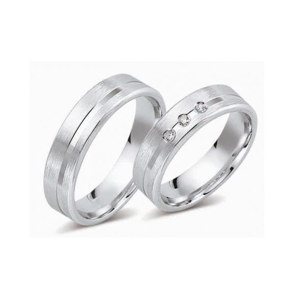 Juwelier Haan Fides Kollektion Silber Trauringe - FG103