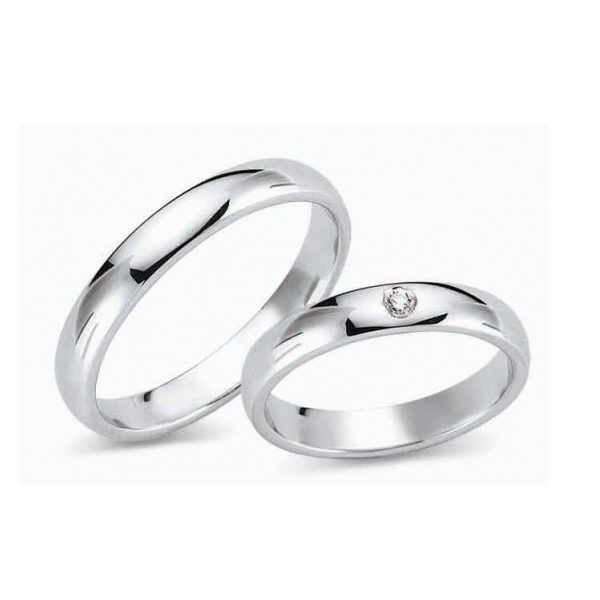 Juwelier Haan Fides Kollektion Silber Trauringe - FG104
