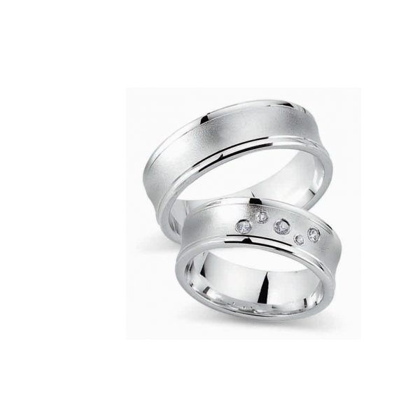 Juwelier Haan Fides Kollektion Silber Trauringe - FG105